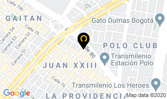 Mapa de Aires & Equipos Ltda. en Bogotá D.C