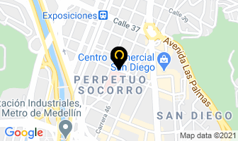 Mapa de Aires & Servicios en Medellín