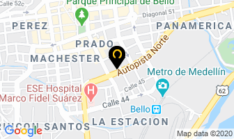 Mapa de Aires Intimos en Medellín