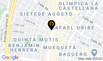 Mapa de Airesonido Alarmas en Bogotá D.C