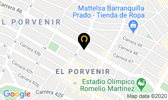 Mapa de Airex Car en Barranquilla