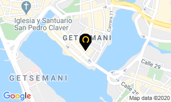 Mapa de Aisis en Cartagena