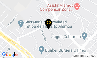 Mapa de Aj Colombia S.a.s. en Bogotá D.C