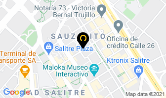 Mapa de Ajiaco Casero en Bogotá D.C