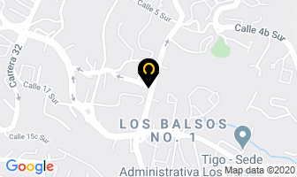 Mapa de Ajuares Bautizo Primor en Medellín