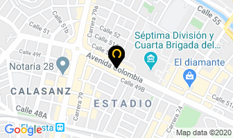 Mapa de Akmpar en Medellín