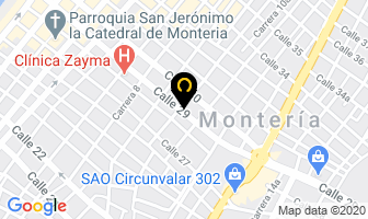 Mapa de Akt Motos en Montería
