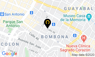 Mapa de Al Centro De La Licuadoras en Medellín