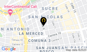 Mapa de Al Coffe Ltda en Cali