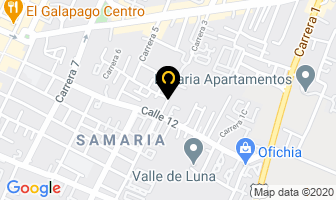 Mapa de Al Crepe Gourmet en Chía