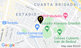 Mapa de Al Pan Pan en Medellín