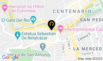 Mapa de Al Punto Ltda. en Cali