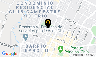 Mapa de Aladino Disfraces en Chía