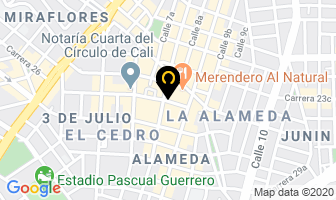 Mapa de Alamacén La Jaula en Cali