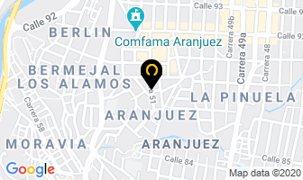 Mapa de Alamcenryr en Medellín