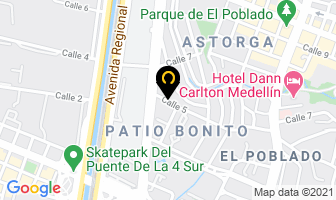 Mapa de Alarmar Ltda en Medellín