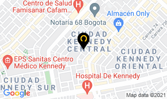 Mapa de Alarmas Tecnosecurity en Bogotá D.C