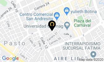 Mapa de Alartec Seguridad en Pasto