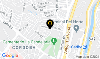 Mapa de Alas De Mexico en Medellín