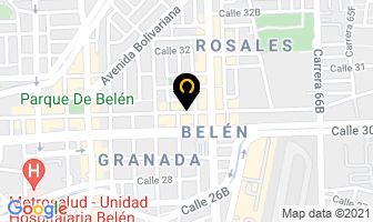 Mapa de Alas Y Arte en Medellín