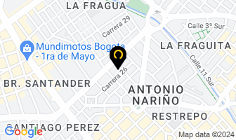 Mapa de Alba Cartón en Bogotá D.C