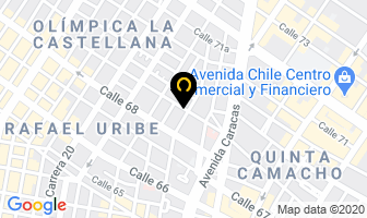 Mapa de Alba José Vicente en Bogotá D.C