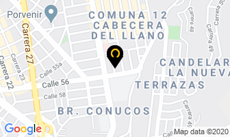 Mapa de Albahaca en Bucaramanga