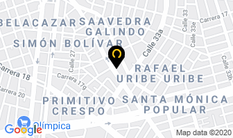 Mapa de Albeiro Castaño en Cali