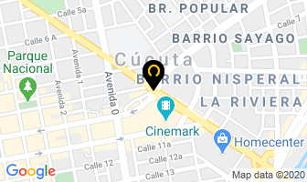 Mapa de Alca Ortopédica en Cúcuta