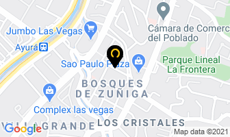 Mapa de Alcalá De Henares en Medellín