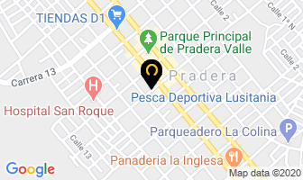 Mapa de Alcaldía Municipal De Pradera en Pradera