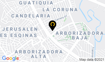 Mapa de Alcantar México en Bogotá D.C