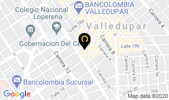 Mapa de Alceseguridad Industrial en Valledupar