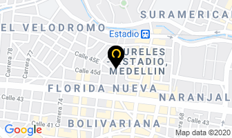 Mapa de Alci Centro De Lenguas en Medellín
