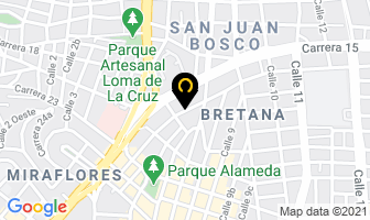 Mapa de Alcon Lubricantes en Cali