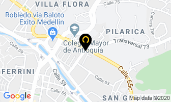 Mapa de Alcorte Ltda. en Medellín