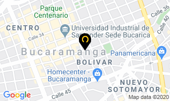 Mapa de Alcoser en Bucaramanga
