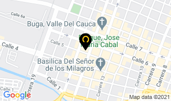 Mapa de Aldana Cifuentes Bertha Nelly en Buga