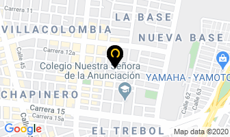 Mapa de Aldana Grisales Marlene en Cali