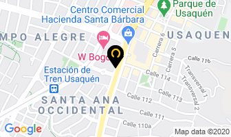 Mapa de Aldea Proyectos Inmobiliarios Ltda en Bogotá D.C