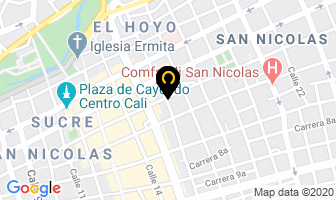 Mapa de Aldemar Gomez Y/o Teleaudio Electrónica en Cali
