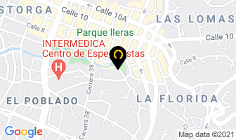 Mapa de Aldi Recreación. en Medellín
