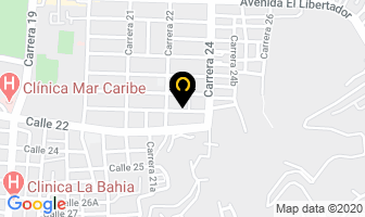 Mapa de Aldo Hernández Eventos en Santa Marta