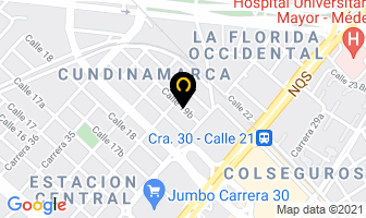 Mapa de Aleaciones Técnicas Ltda. en Bogotá D.C