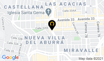Mapa de Alecuento en Medellín