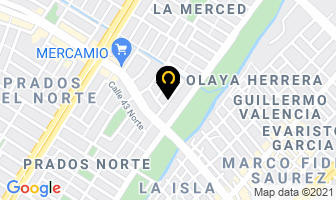 Mapa de Alegría Luis Fernando en Cali