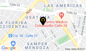 Mapa de Alejandra  Alvarado en Bogotá D.C