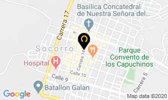 Mapa de Alejandra Spa en Socorro