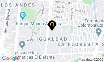 Mapa de Alejandro Rodriguez Mejia en Bogotá D.C