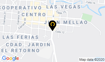 Mapa de Alejo's Pizzeria en Acacias
